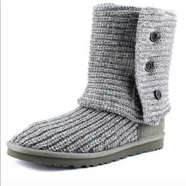 UGG Australia Sweater Tall Boots Classic Cardy Sz… - image 1