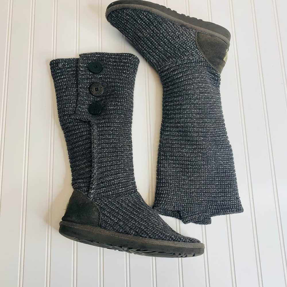 UGG Australia Sweater Tall Boots Classic Cardy Sz… - image 3