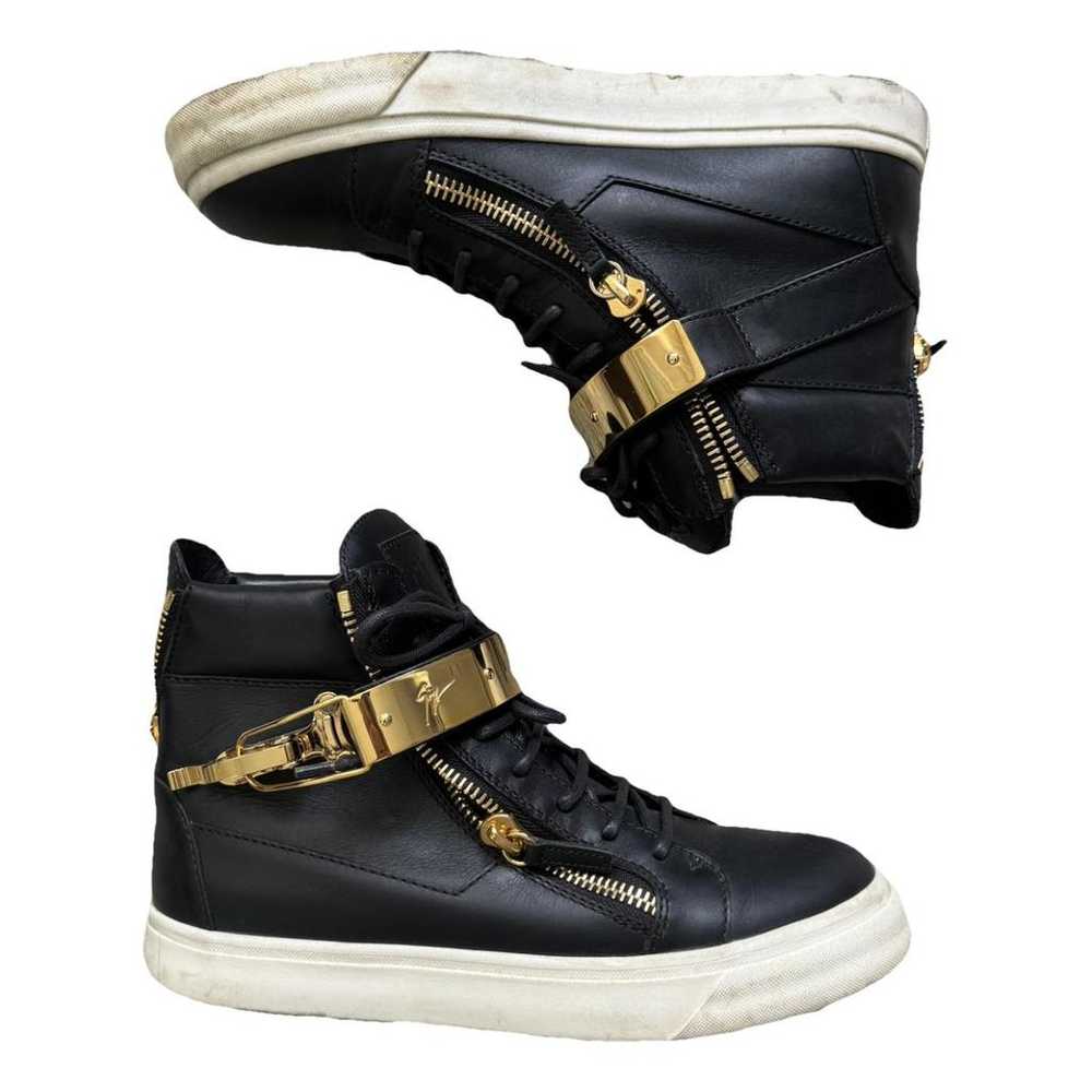 Giuseppe Zanotti Leather trainers - image 1