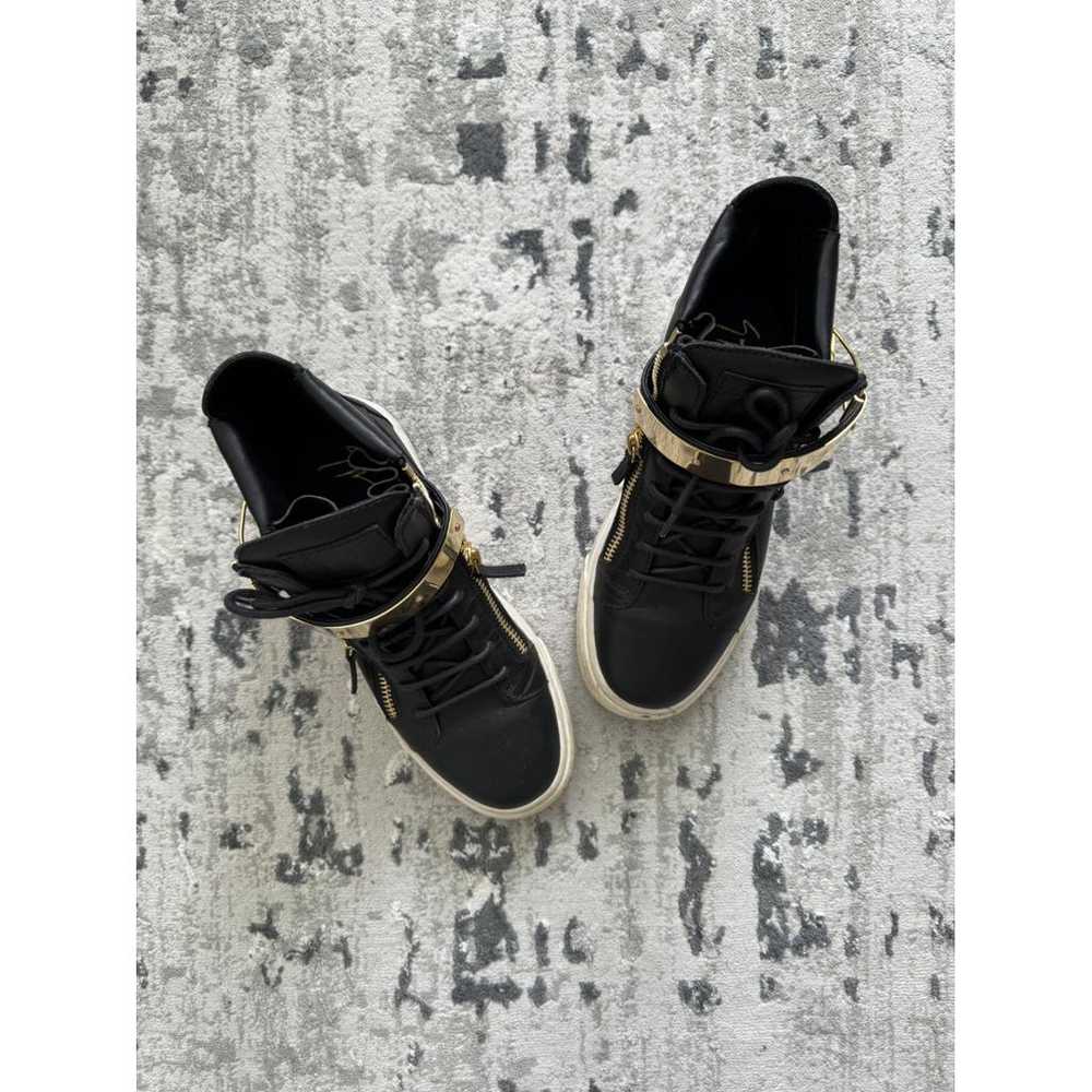 Giuseppe Zanotti Leather trainers - image 2