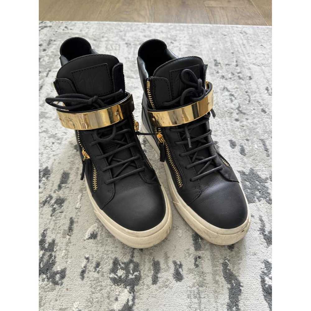 Giuseppe Zanotti Leather trainers - image 3