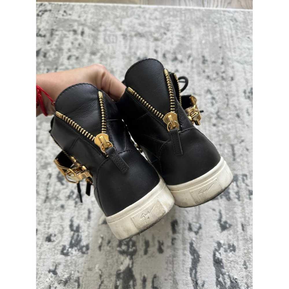 Giuseppe Zanotti Leather trainers - image 5