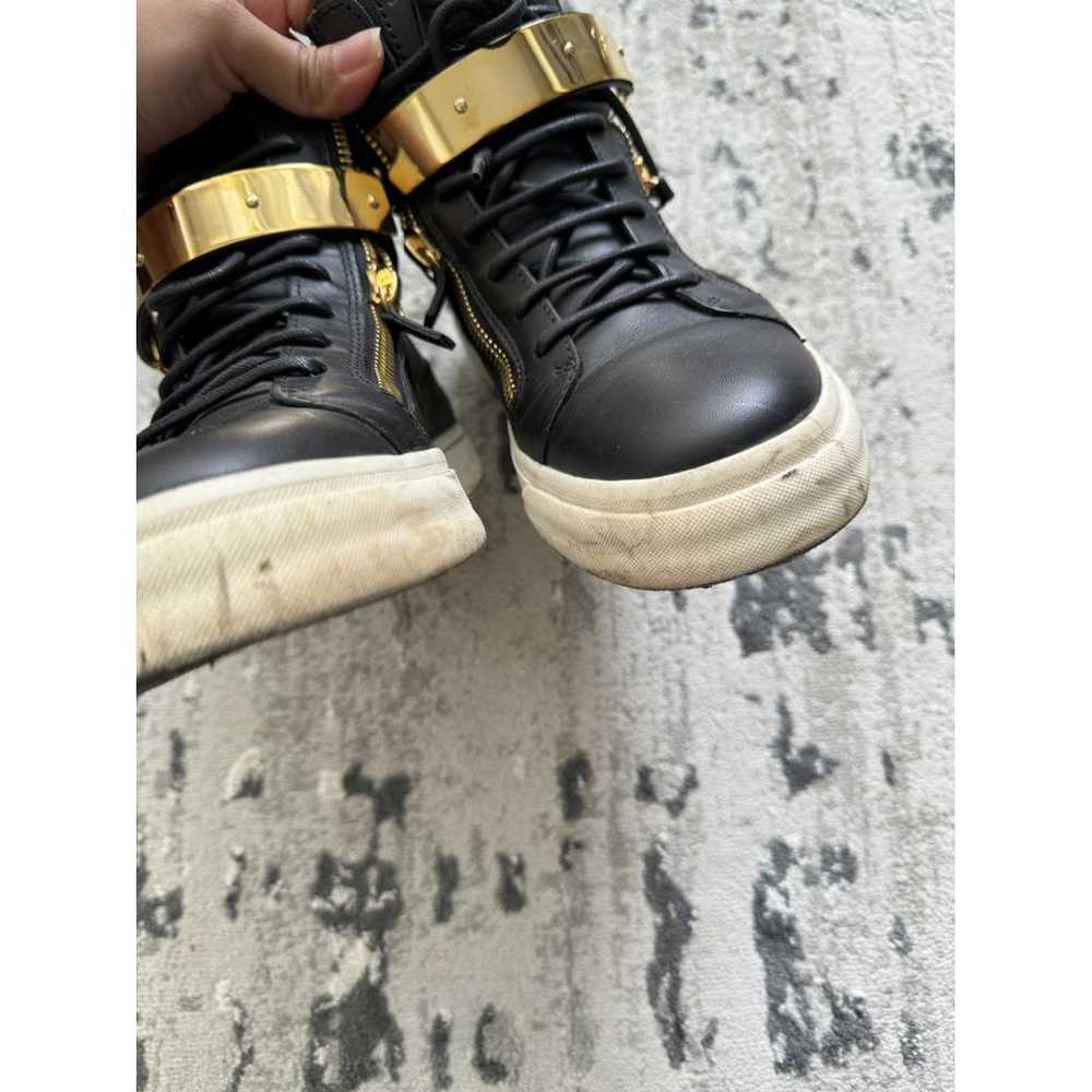 Giuseppe Zanotti Leather trainers - image 7