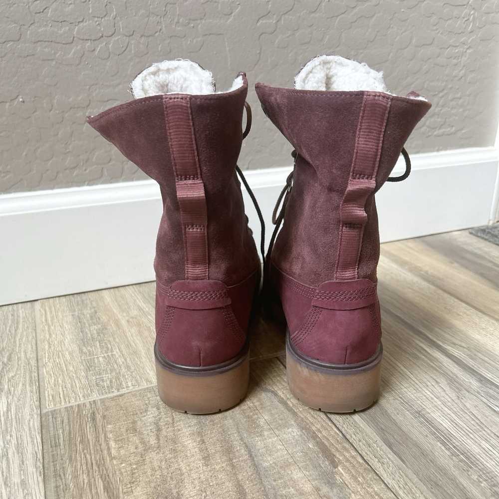 Timberland Boots Size 7.5 Jayne Fleece Lined Sued… - image 4