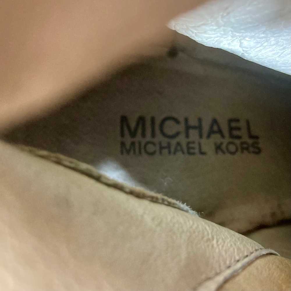 Michael Kors Black leather boots, ladies 6 1/2 ta… - image 11