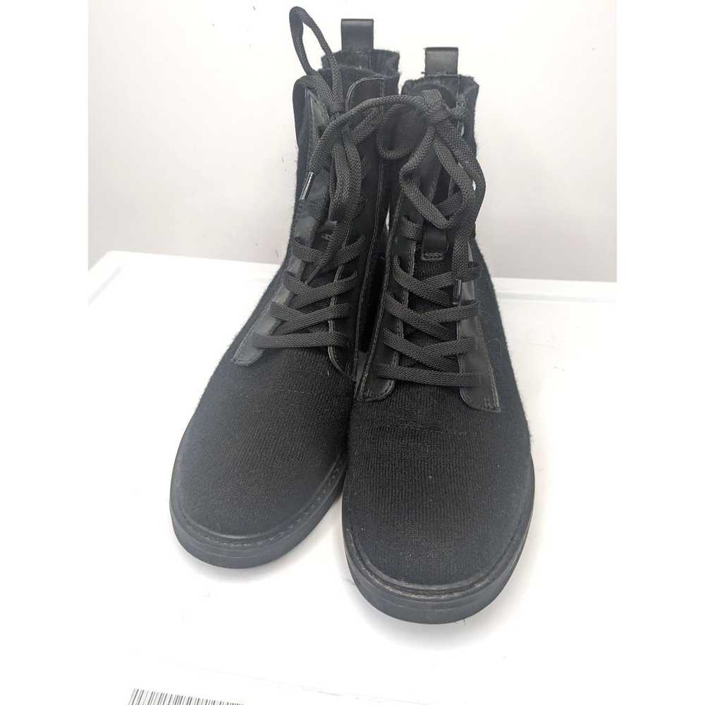 SOFFT Landee Black Lace Up Combat Boots Women's S… - image 2