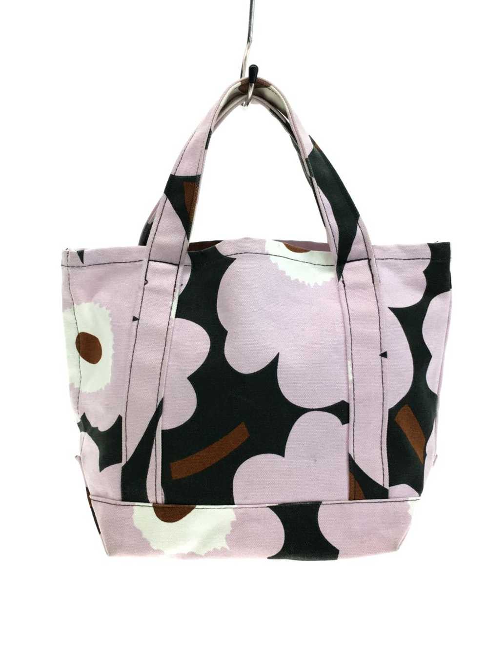Marimekko Tote Bag/Cotton/Pnk/Allover Pattern/Sei… - image 1