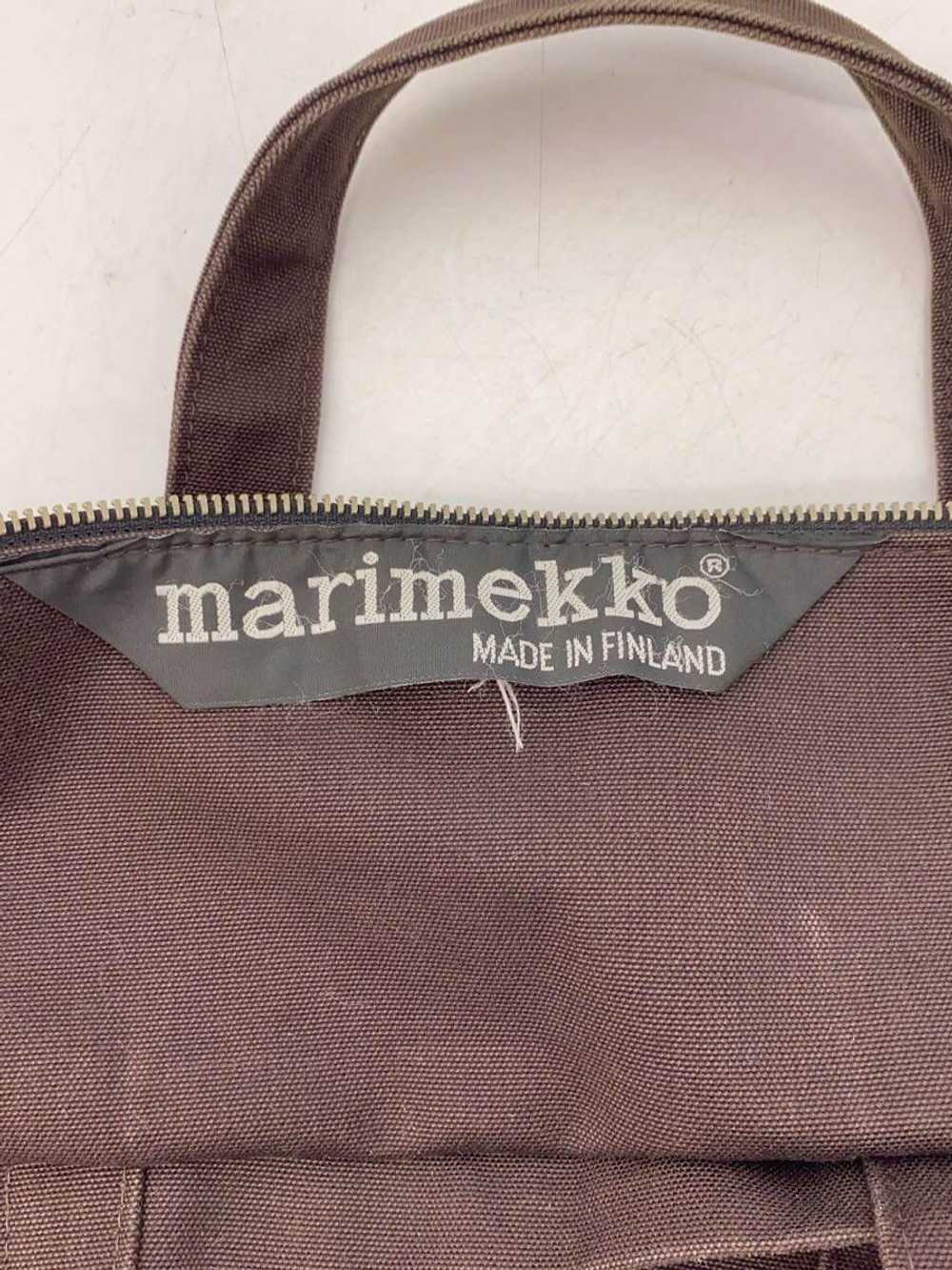 Marimekko Tote Bag/Cotton/Brw Bag - image 5