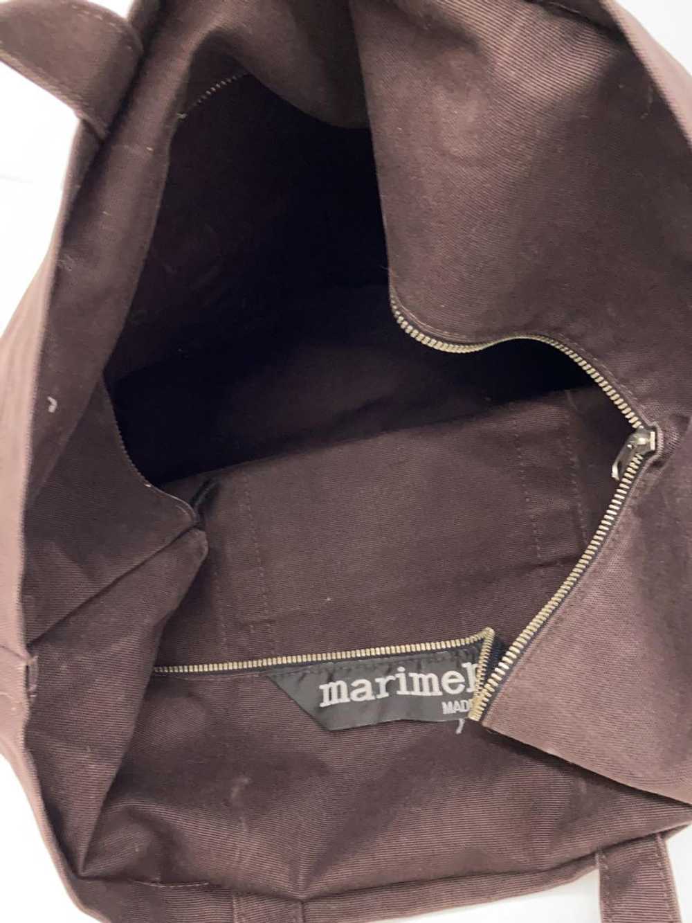 Marimekko Tote Bag/Cotton/Brw Bag - image 6