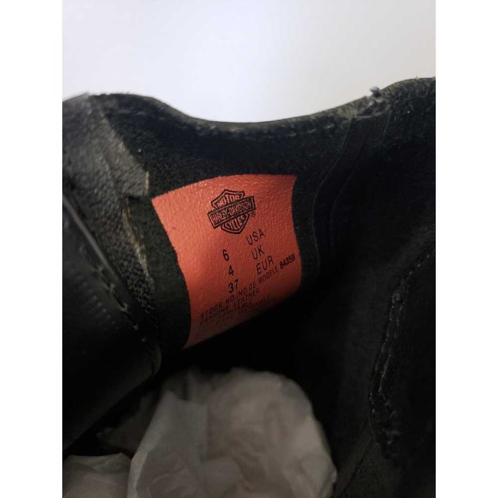 Harley-Davidson Black Leather Harness Boots Macie… - image 11