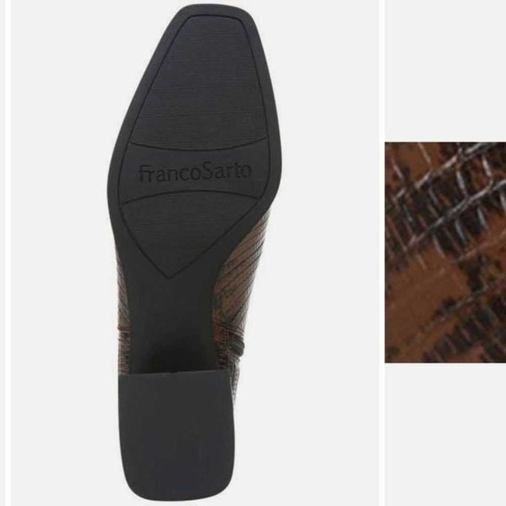 New FRANCO SARTO Nico Faux Leather Snake skin ank… - image 3
