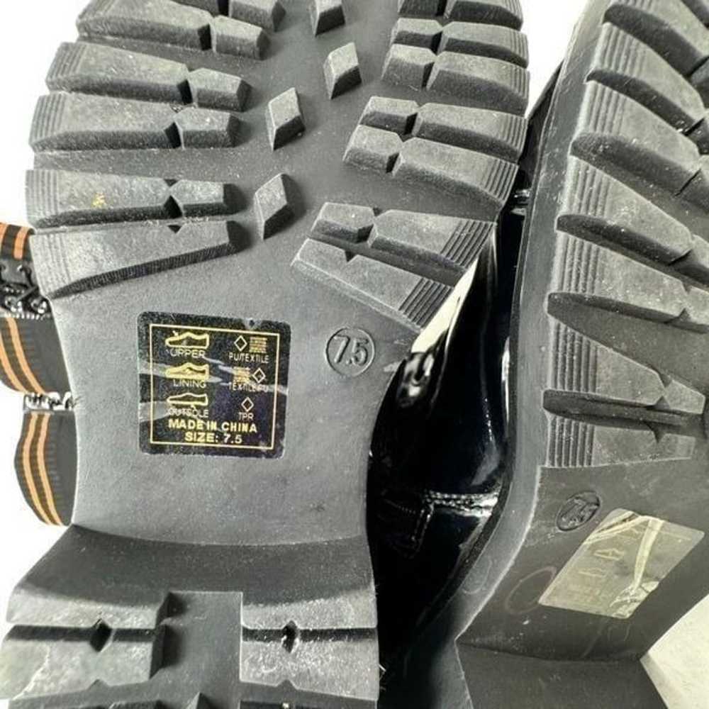Azalea Wang Thigh High Boots black size 7.5 lace … - image 5