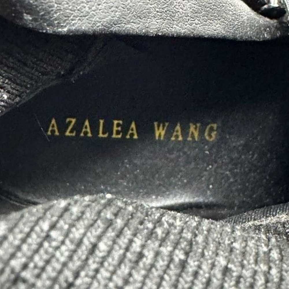 Azalea Wang Thigh High Boots black size 7.5 lace … - image 9