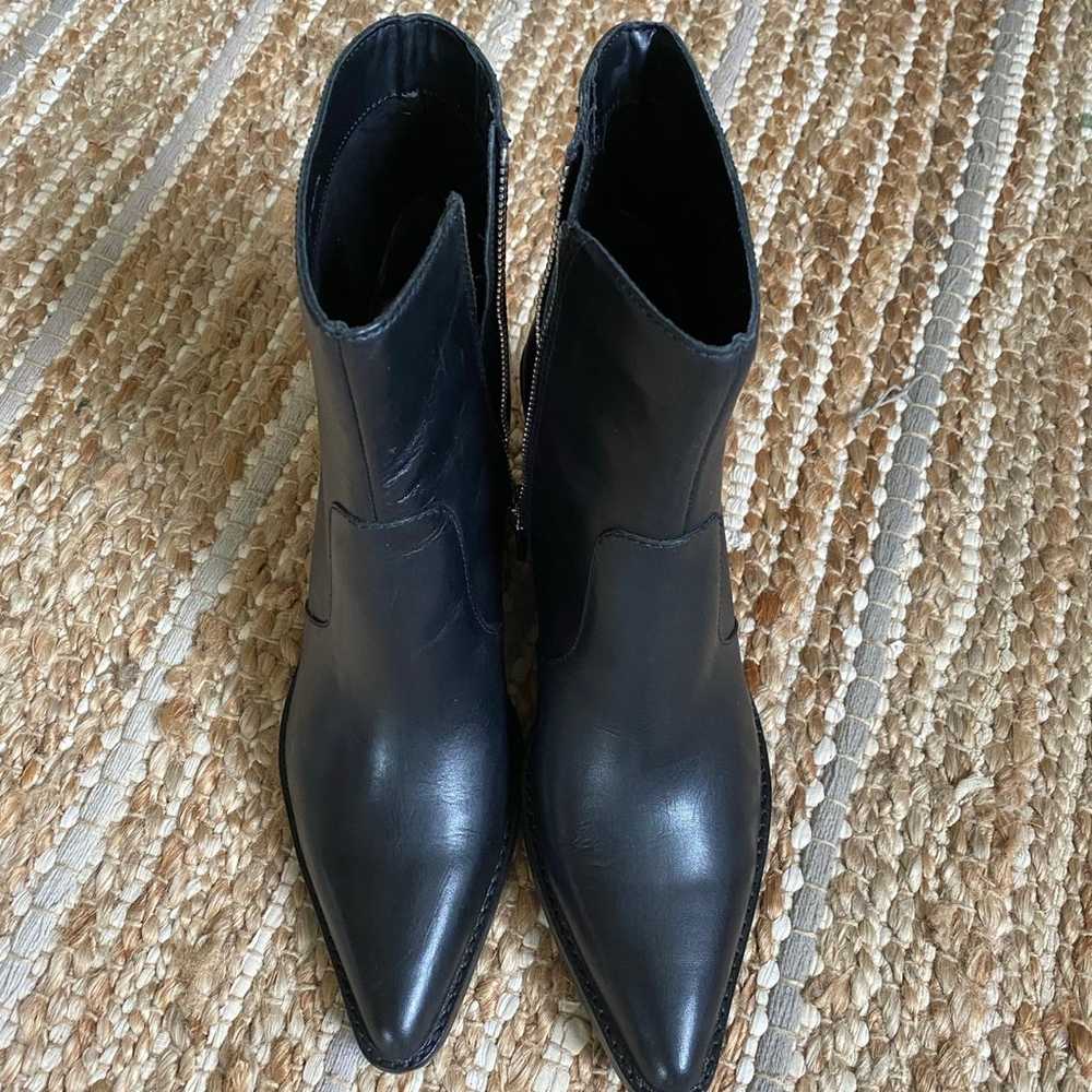 Dolce Vita VOLLI Boots Black Leather Size 10 - image 1