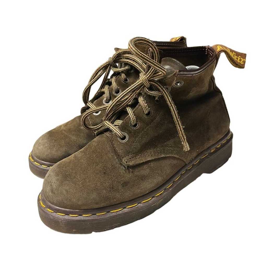 Vintage Doc Martens Brown Suede Boots 8340 Made i… - image 1