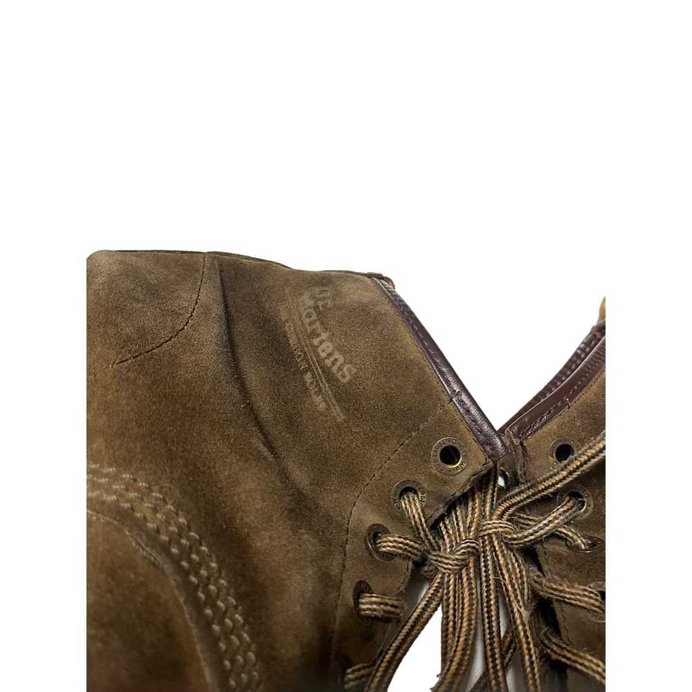 Vintage Doc Martens Brown Suede Boots 8340 Made i… - image 5