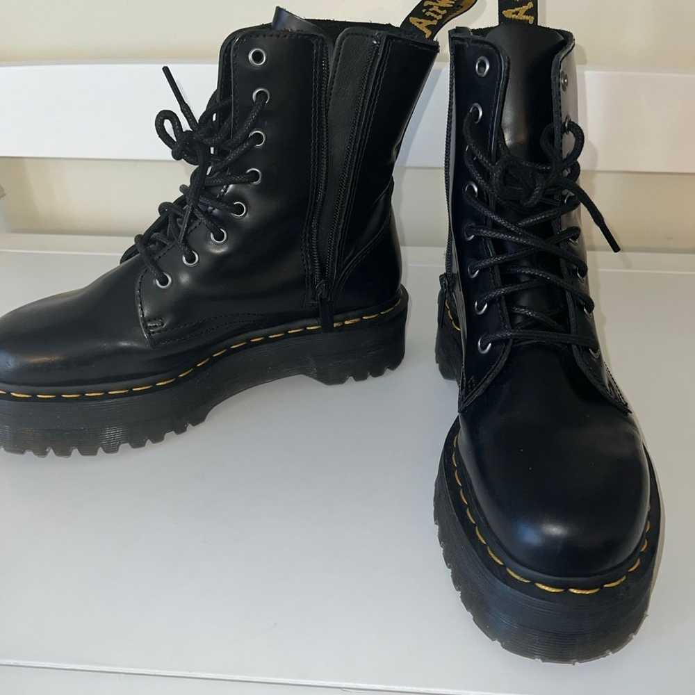 Dr. Martens “Jadon” Smooth Leather Platform Boots… - image 2