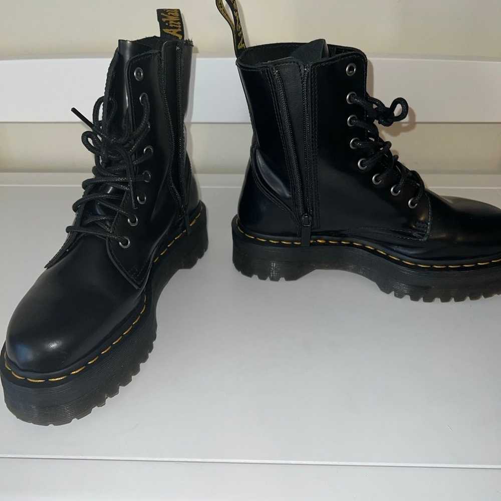 Dr. Martens “Jadon” Smooth Leather Platform Boots… - image 3