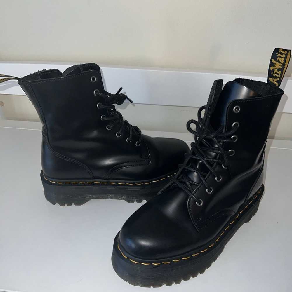 Dr. Martens “Jadon” Smooth Leather Platform Boots… - image 4