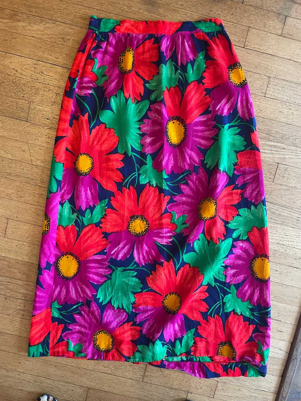 Happy Flower Maxi Skirt - image 3