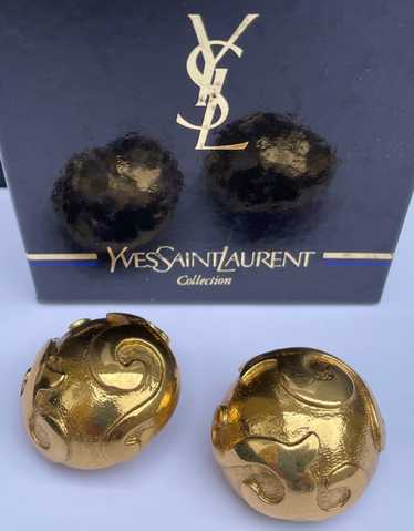 YVES SAINT LAURENT YSL By Robert Goossens Earring… - image 1