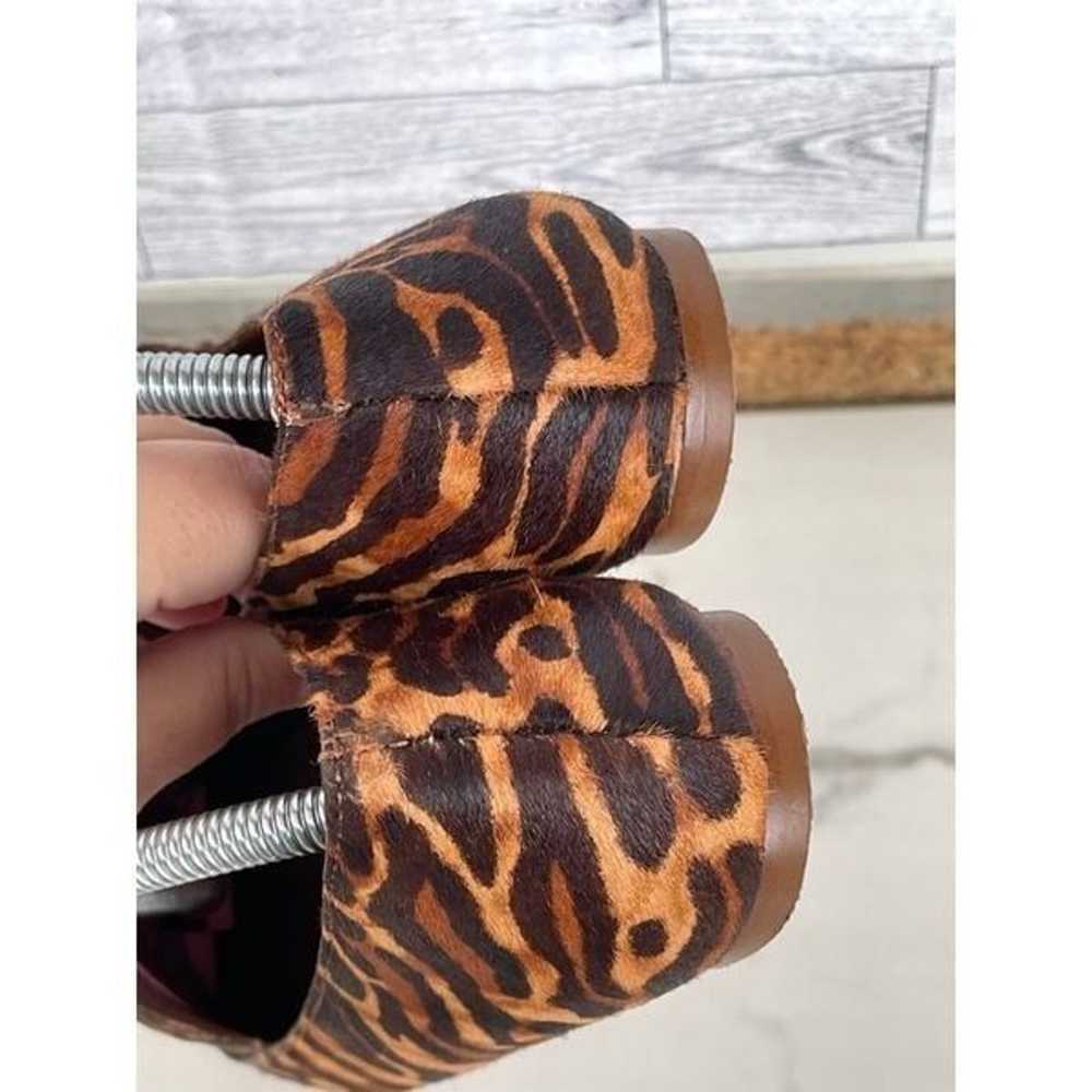 Madewell Lou Animal Print Calf Hair Loafers Point… - image 4