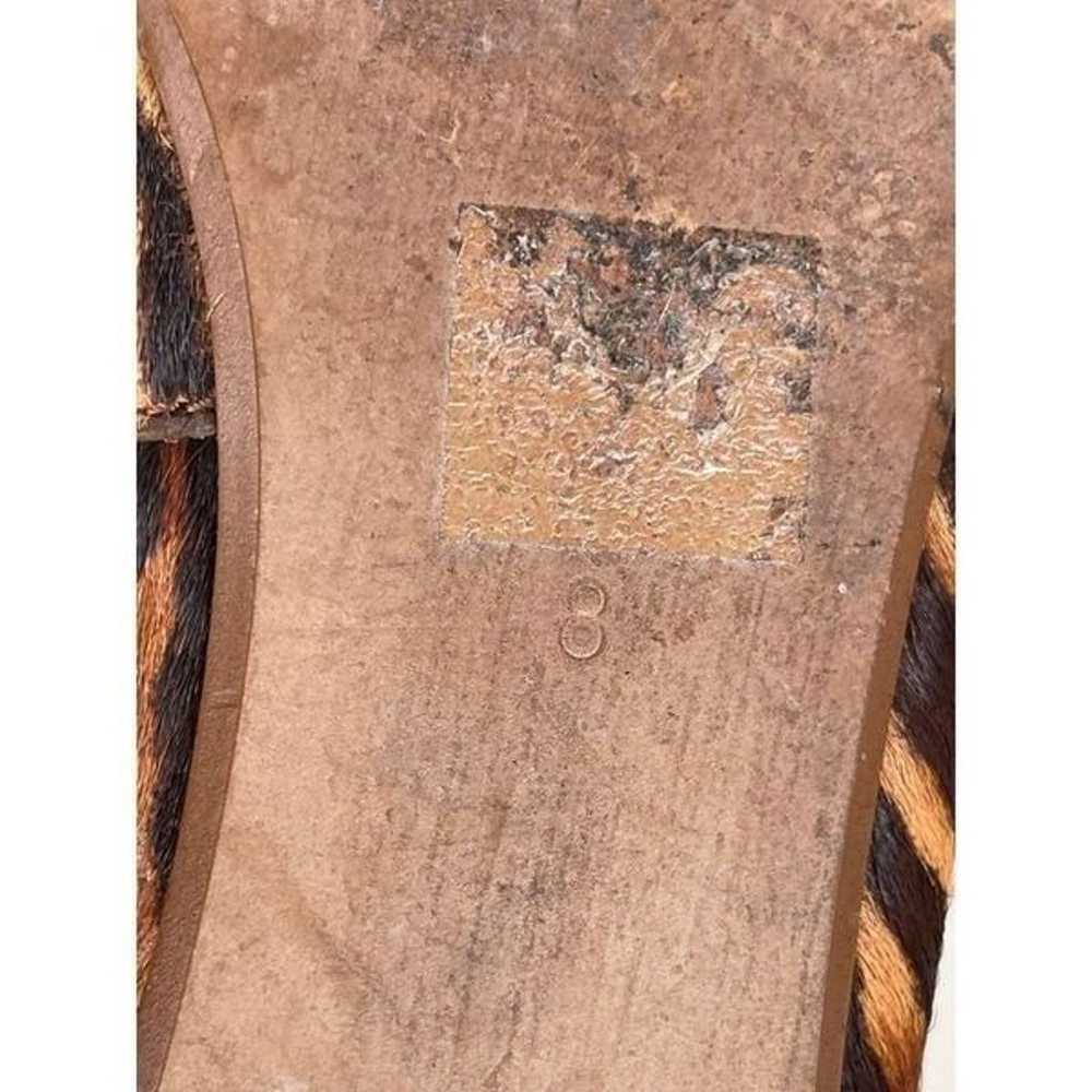 Madewell Lou Animal Print Calf Hair Loafers Point… - image 6