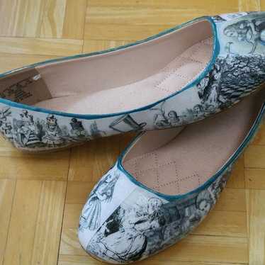 Alice in Wonderland Shoes Flats - image 1