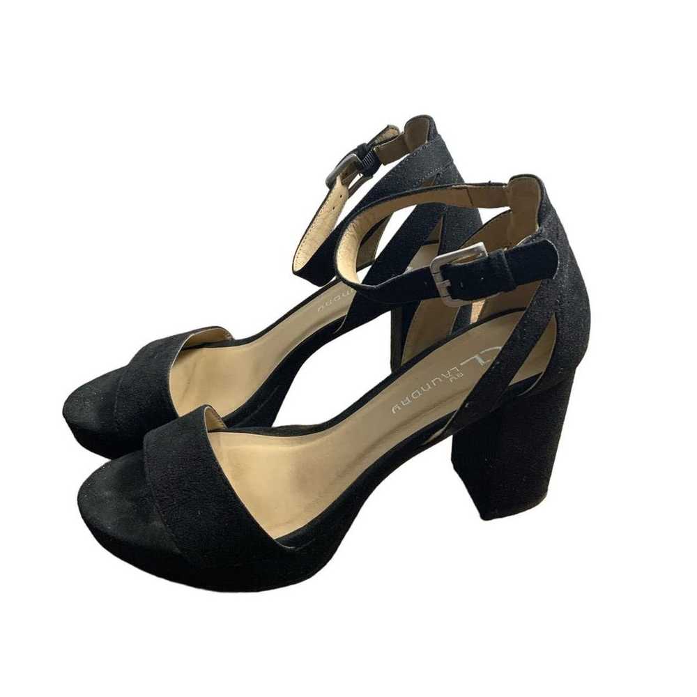 CL By Laundry Go On Ankle Strap Heels Pump Sandal - image 3