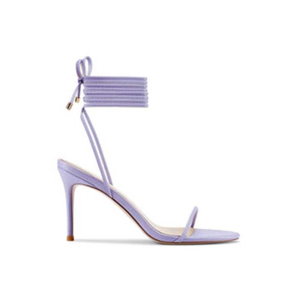 Femme LA 3.0 Barely There Lace Up Heel Lilac Size… - image 1