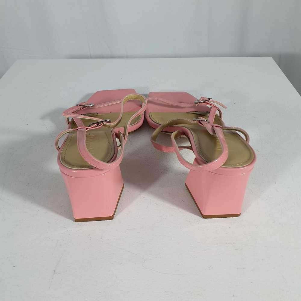 Aeyde Pink Greta Heeled Sandals Size 42 - image 5