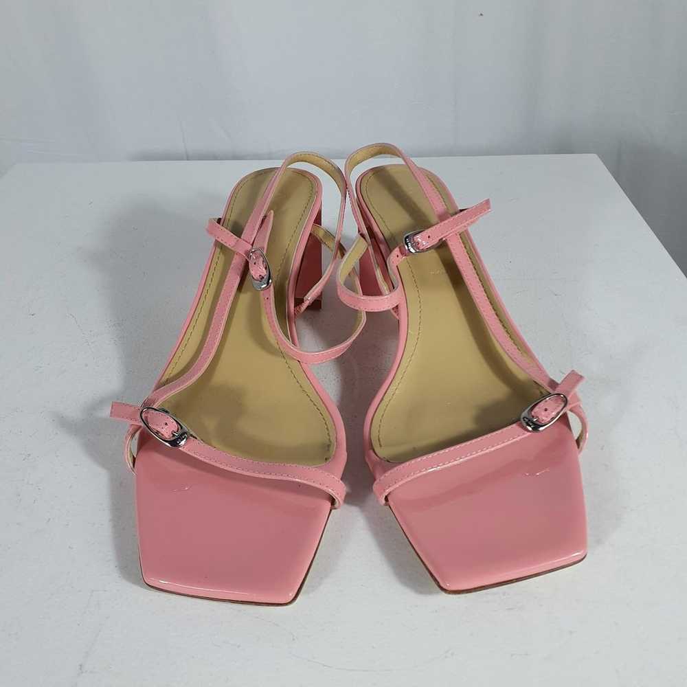 Aeyde Pink Greta Heeled Sandals Size 42 - image 6