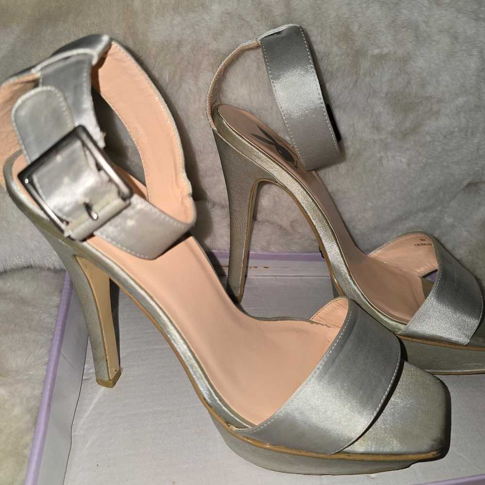 Playboy Silver heels - image 4