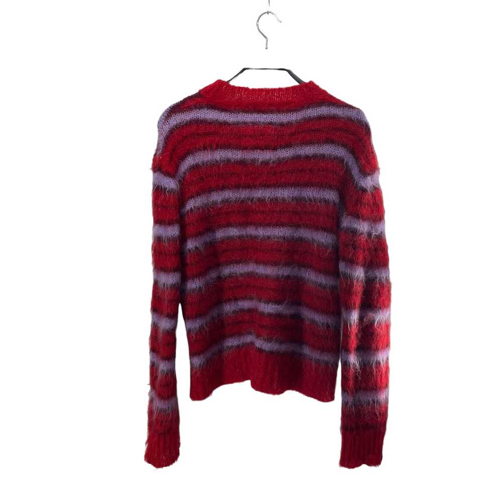 MARNI/Sweater/44/Stripe/Mohair/RED/PURPLE STRIPES - image 2