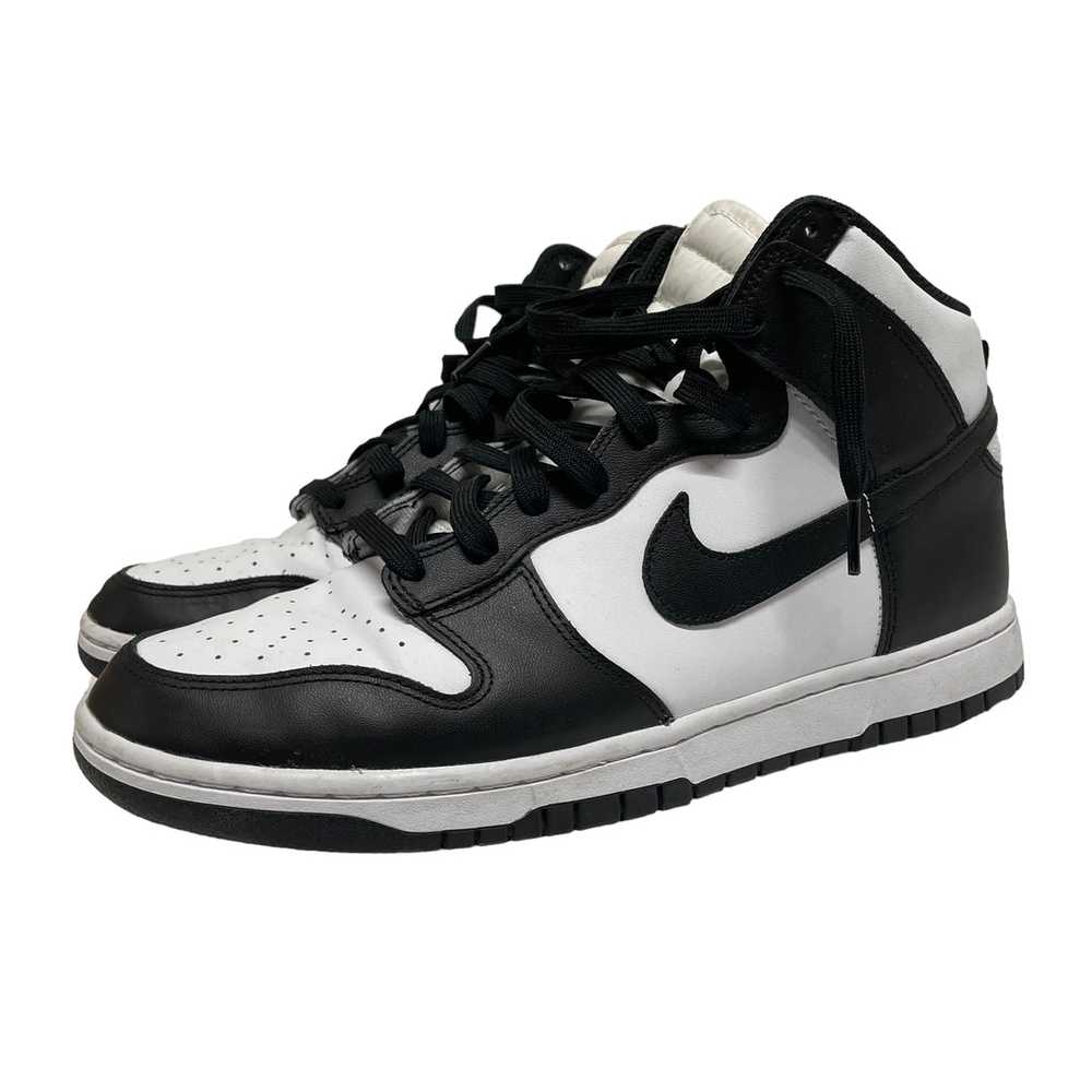 NIKE/Hi-Sneakers/US 10.5/Leather/BLK/PANDA DUNK - image 3