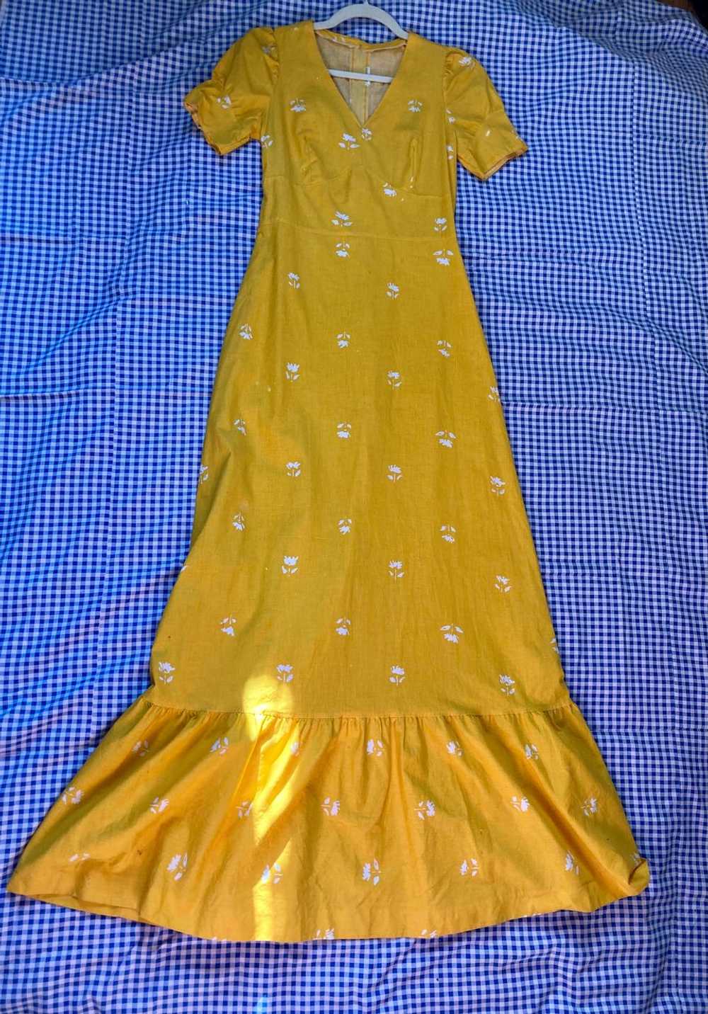 Vintage Maxi Dress (Small) | Used, Secondhand, Re… - image 3