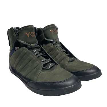 Y-3/Hi-Sneakers/US 9.5/GRN/Y-3 - image 1