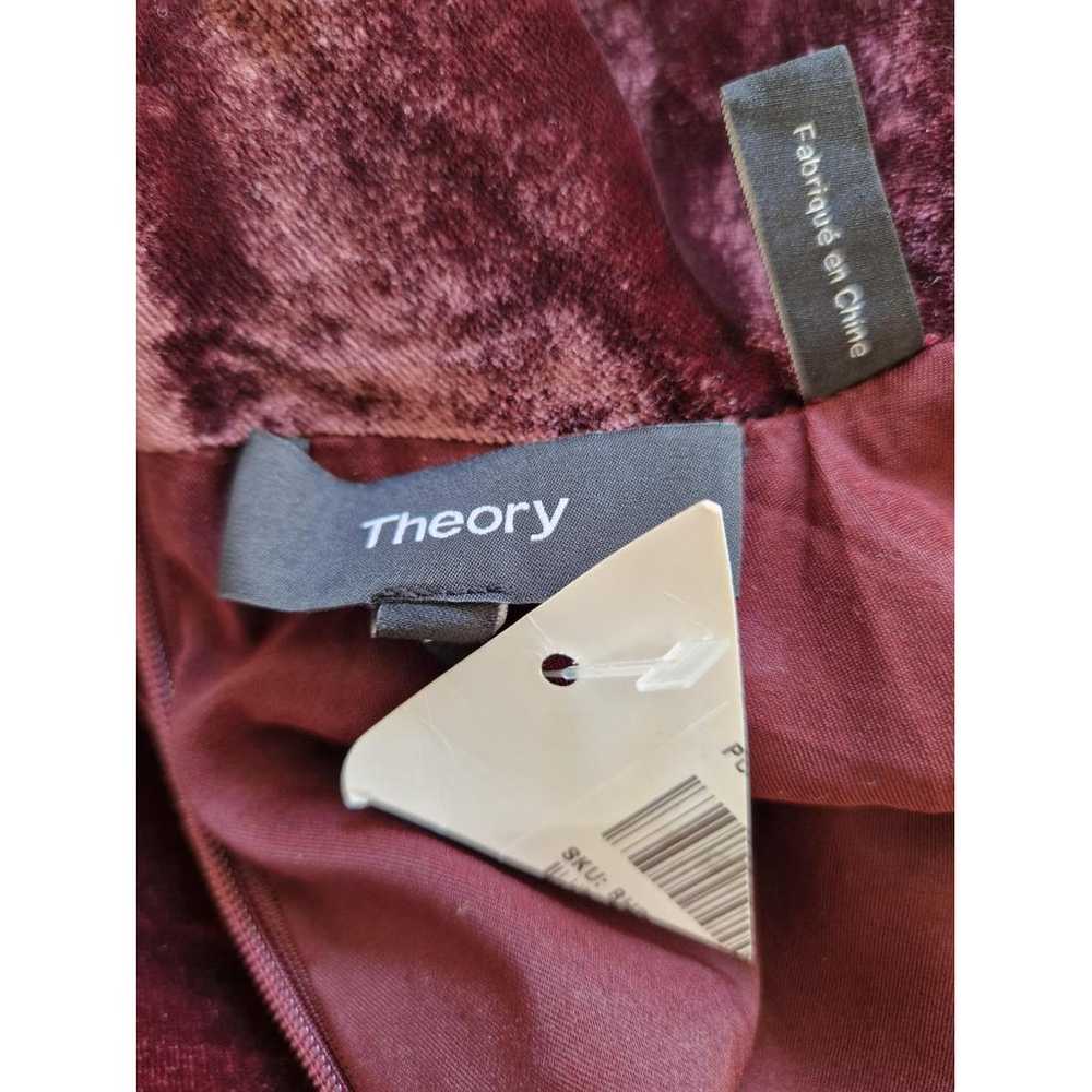 Theory Velvet mid-length dress - image 6