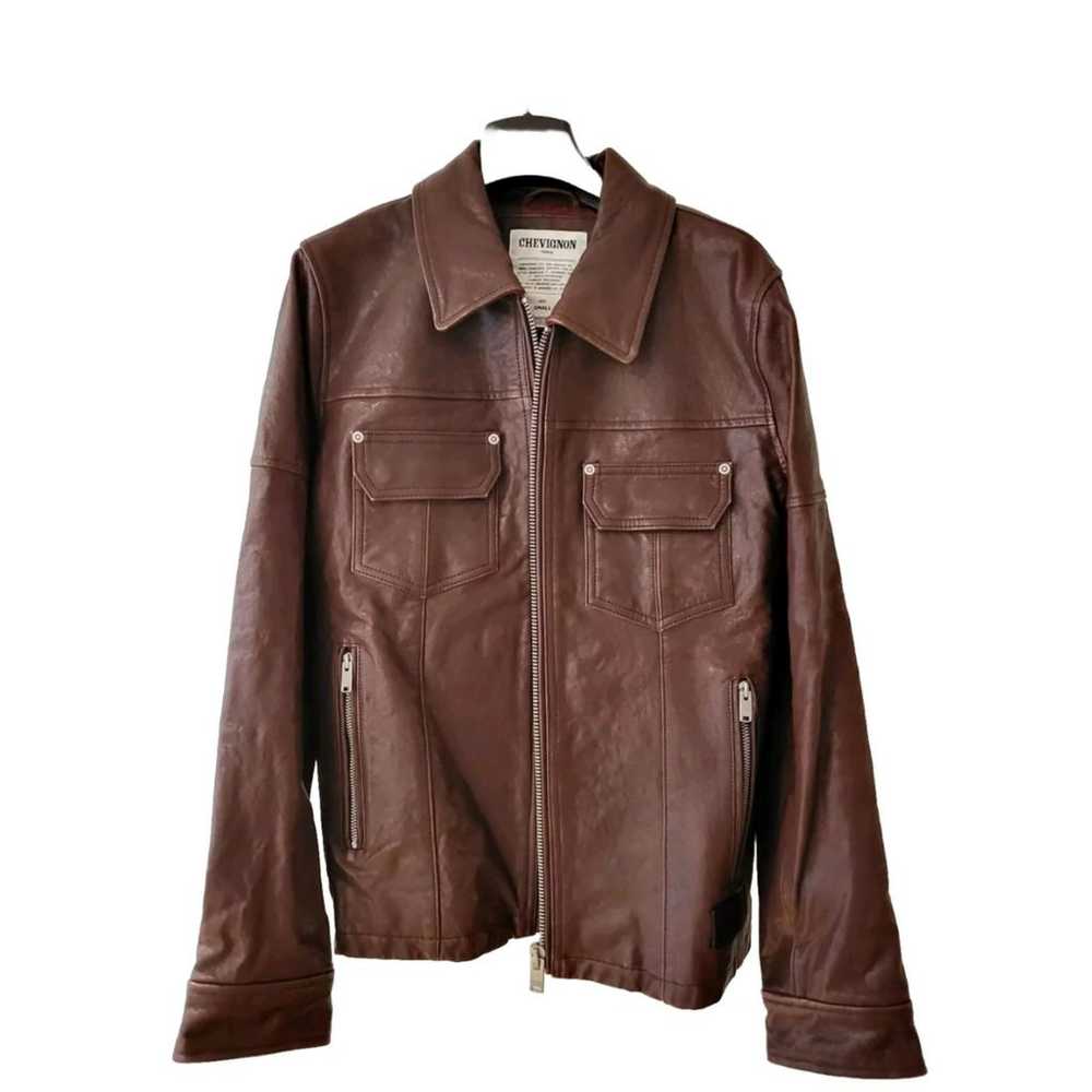 Chevignon Leather jacket - image 2