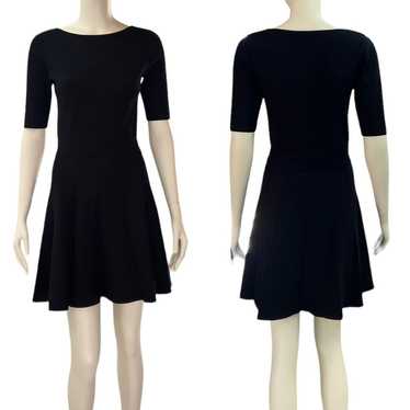 Club Monaco Bateau Neck Knit Dress Black size XS - image 1