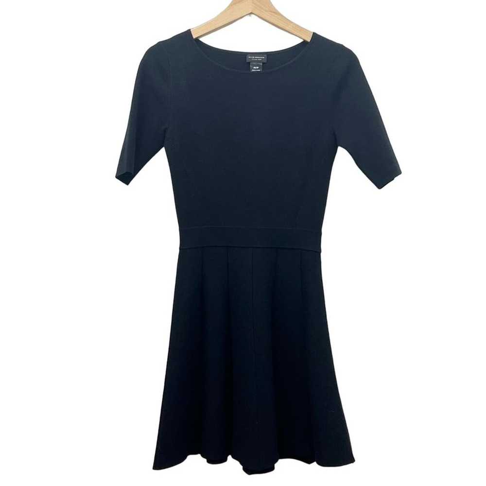 Club Monaco Bateau Neck Knit Dress Black size XS - image 2