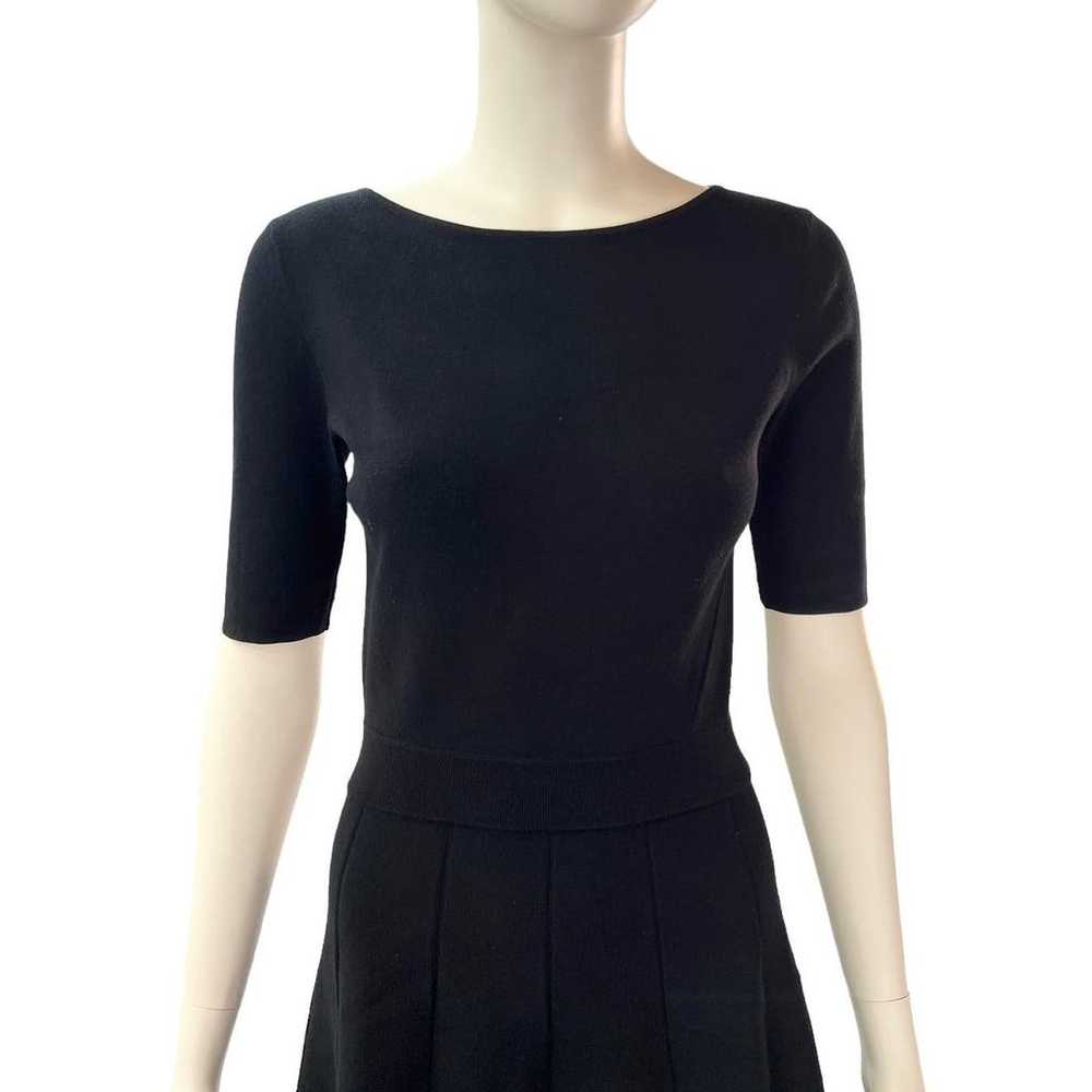 Club Monaco Bateau Neck Knit Dress Black size XS - image 9