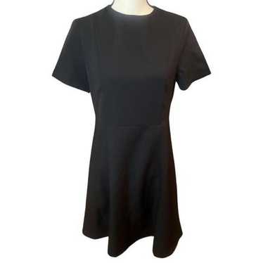 NWOT Clare Middleton Black Fit & Flare Dress Sz M - image 1