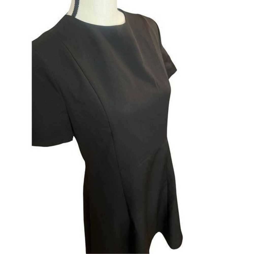 NWOT Clare Middleton Black Fit & Flare Dress Sz M - image 3