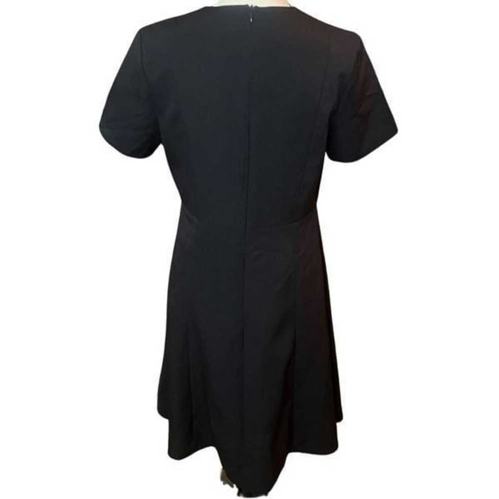 NWOT Clare Middleton Black Fit & Flare Dress Sz M - image 5