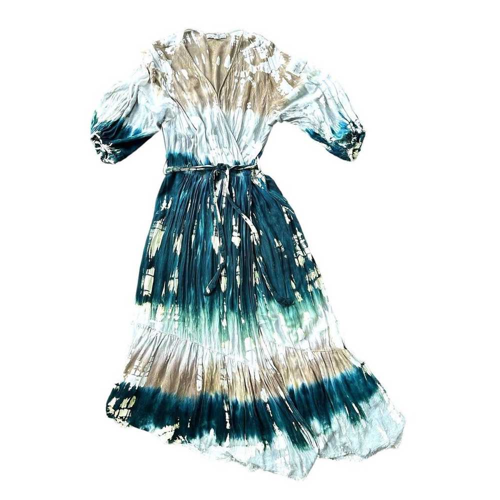 Young Fabulous & Broke Jillian Wrap Midi Dress As… - image 2