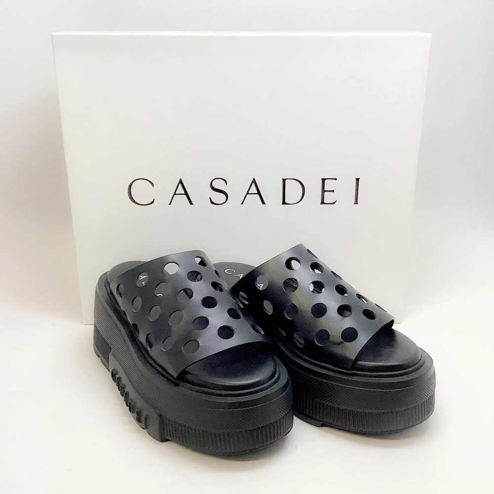 Casadei Leather sandals - image 6