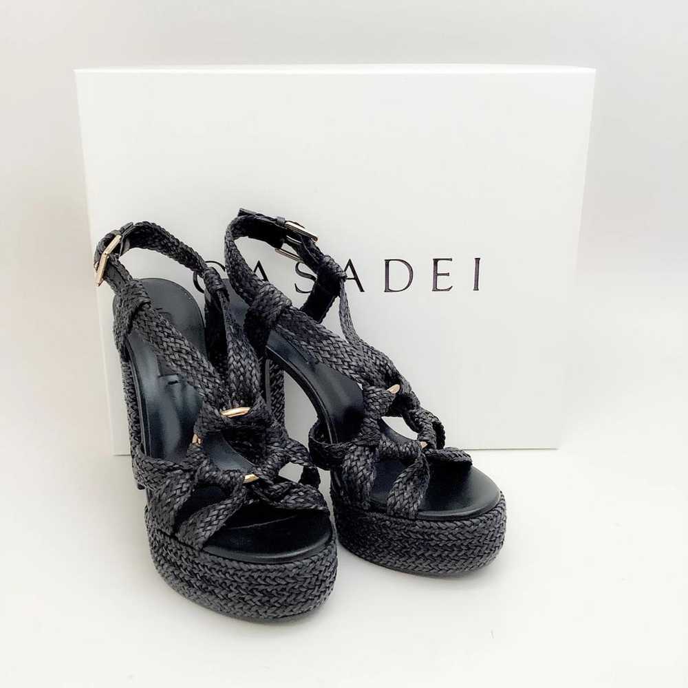 Casadei Leather sandals - image 7