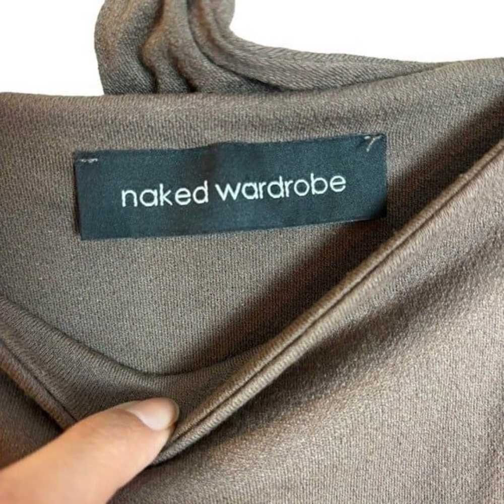 Naked Wardrobe Choker Midi Long Sleeve Bodycon Dr… - image 5
