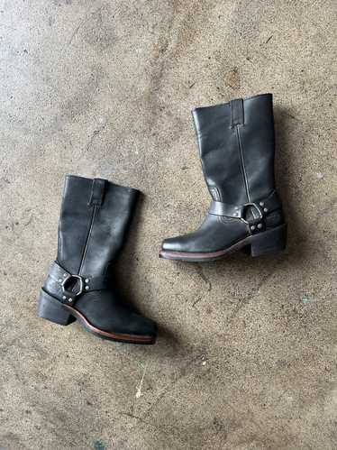 2000s Harley Davidson Leather Riding Boots